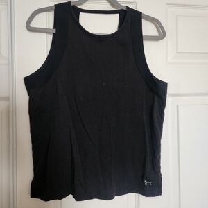 Under Armour Black Cutout Sleeveless Top
